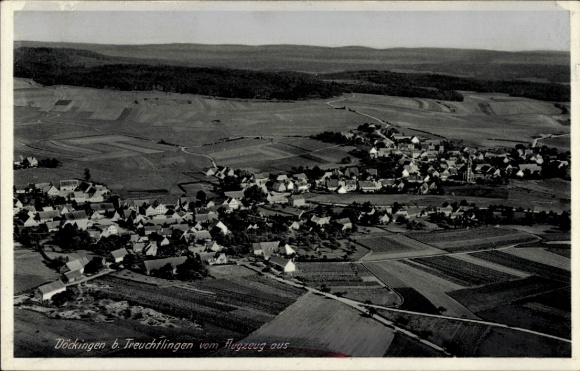 Ak Döckingen Polsingen in Mittelfranken, Fliegeraufnahme