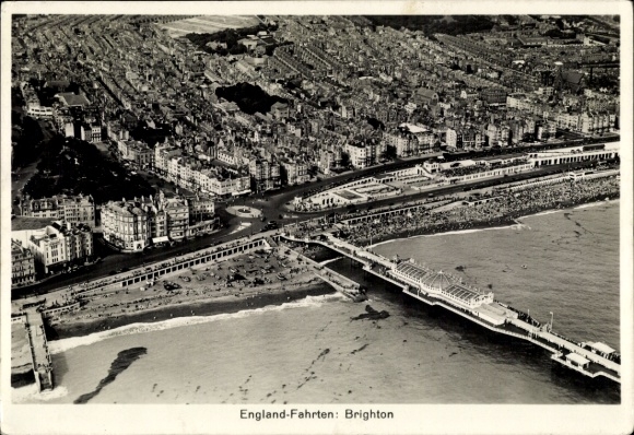 Collector's picture Zeppelin world trips No. 184 England trips, Brighton