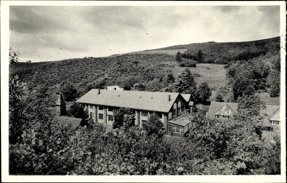 Postcard Herdorf im Hellertal Rhineland Palatinate, convalescent home of the Westf. Women&#39;s Aid Concordia