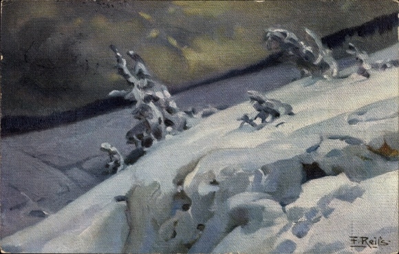 Artist PC Reiss, Fritz, Winter in the Black Forest