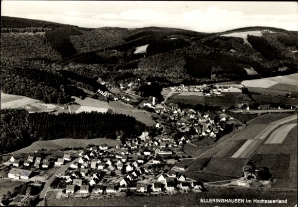 Ak Elleringhausen Olsberg im Sauerland, Panorama