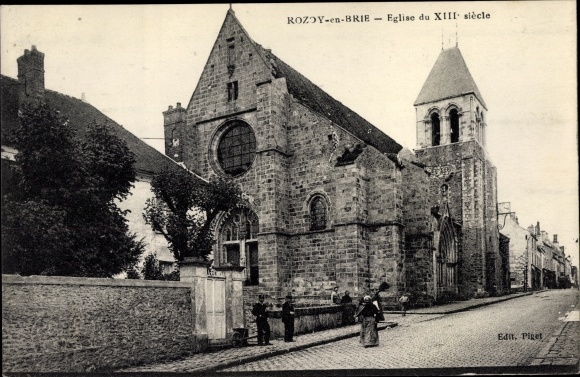 KP Rozoy en Brie Seine et Marne, Eglise du XIII siecle