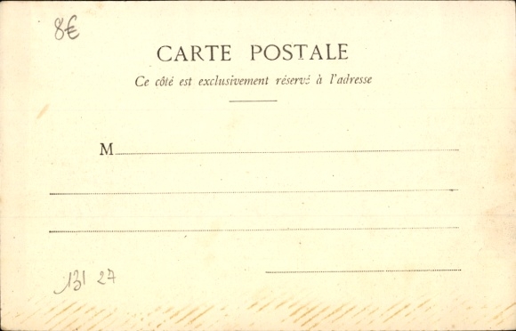 Postcard Ézy Eure, Usine Desorges, liquid, bridge, building