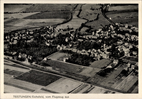 Szkolenia KP w Eichsfeld w Turyngii, zdjęcie lotnicze