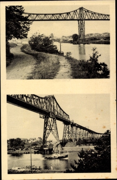 Postcard canal section, high bridge