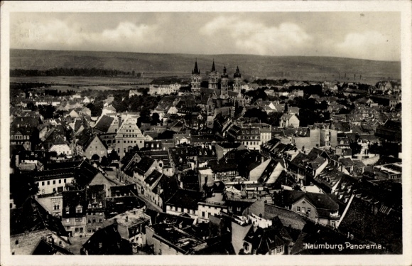 Ak Naumburg an der Saale, Gesamtansicht