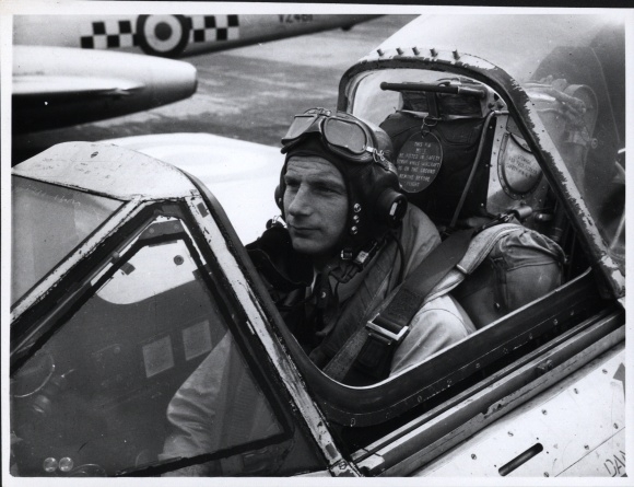 Photo American military aircraft, pilot