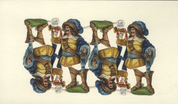 Wafers complete block L&B 31573, Trumpeter of Säckingen, approx. 9 x 15 cm