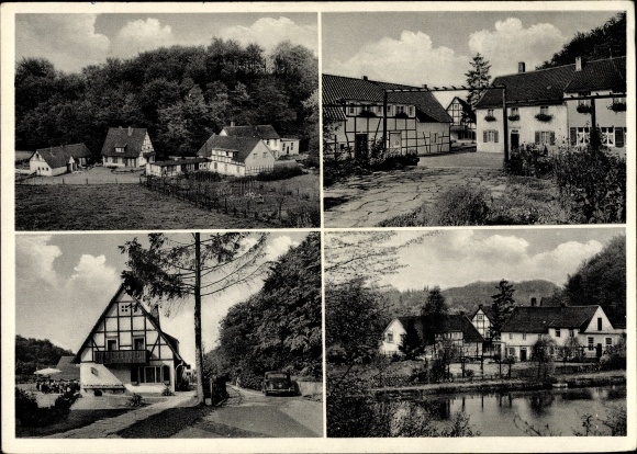 Postcard Leichlingen in the Rhineland, Evangelisches Rüst u Freizeitheim Hasensprungmühle