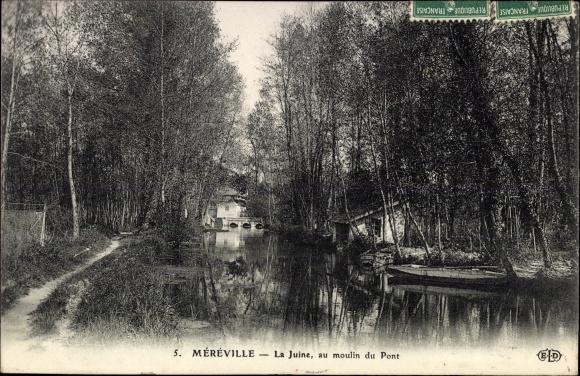 KP Mereville Essonne, La Juine, au moulin du Pont