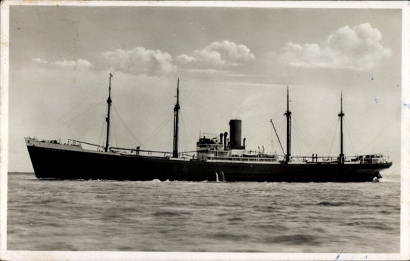 foto Ak vrachtschip Coburg, DDG Hansa