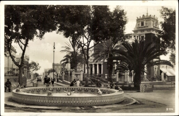 Postcard Santa Cruz de Tenerife Canary Islands Spain, Plaza de los Patos