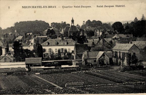 Ansichtkaart Neufchâtel en Bray Seine Maritime, Quartier Saint-Jacques