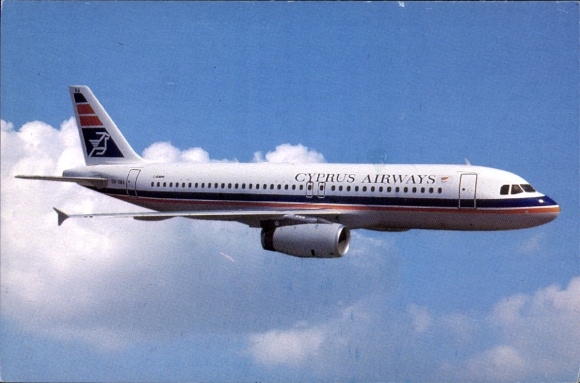 Ak Passagierflugzeug Cyprus Airways, Airbus A320