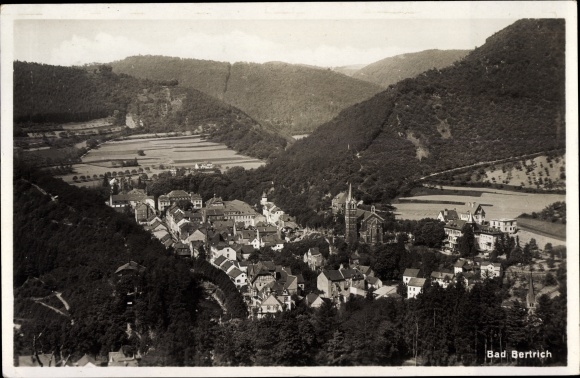 PC Bad Bertrich Rhineland, panorama, surroundings, forest, mountains