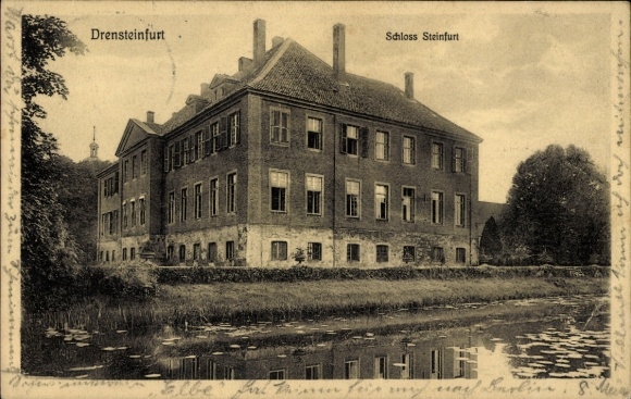 Ak Drensteinfurt in Westfalen, Schloss Steinfurt