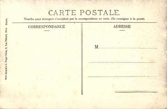 Postcard Vanves Hauts de Seine, Lycee Michelet, Sous Bois dans le Parc