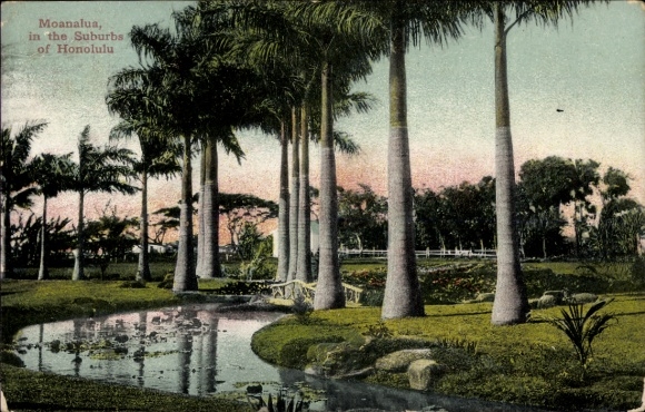Ak Honolulu Hawaï, VS, Moanalua, buitenwijken