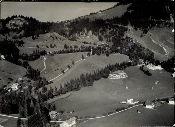 Photo Oberdorf near Immenstadt Martinszell Waltenhofen in the Oberallgäu, aerial photograph