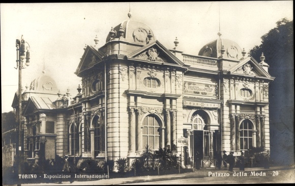 Postcard Turin Turin Piedmont, International Exhibition, Palazzo della Moda