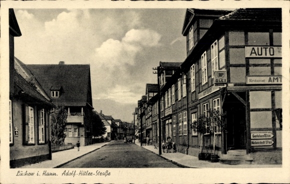 Ak Lüchow im Wendland, Adolf Hitler-Straße