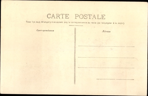 passe-partout ansichtkaart Dijon Côte d'Or, La Gare, vliegtuig