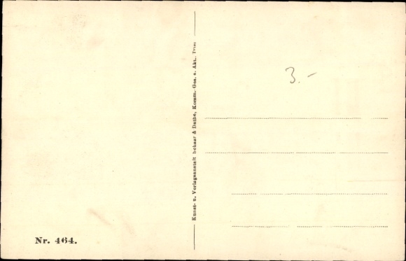 Postcard After work is done, German soldiers, mortar