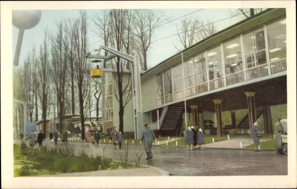 Postcard Bruxelles Brüssel, Exposition, World Expo, Weltausstellung 1958, Eglises Protestantes