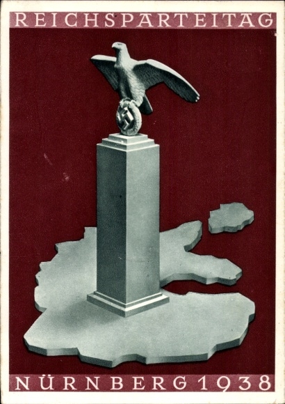 Postcard Reich Party Rally of the NSDAP Nuremberg 1938