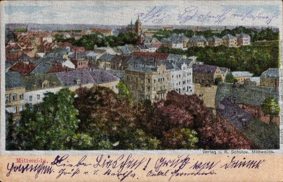 Silk PC Mittweida in Saxony, general view