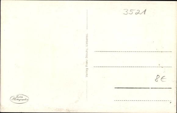 Postcard Liebenau in Hesse, general view
