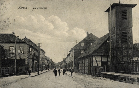 Ak Nörten Hardenberg in Niedersachsen, Langestraße