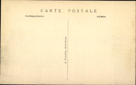 Postcard Paris, Decorative Arts Expo 1925, Pavilion of Nancy and the West German Region