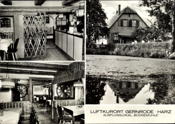 PC Gernrode Quedlinburg in the Harz, Bückemühle excursion restaurant