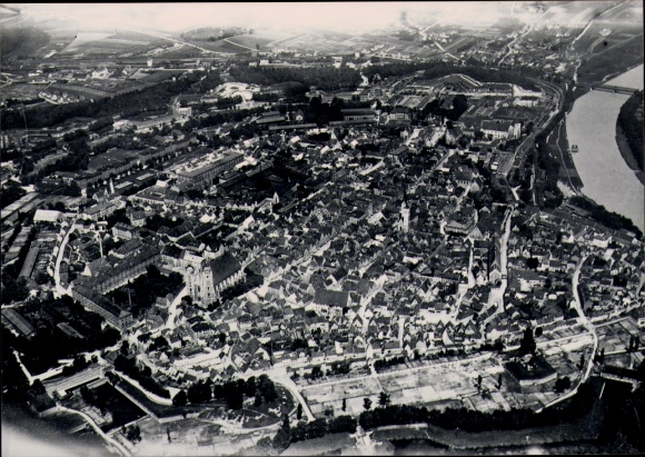 Zdjęcie Ingolstadt nad Dunajem Górna Bawaria, zdjęcie lotnicze