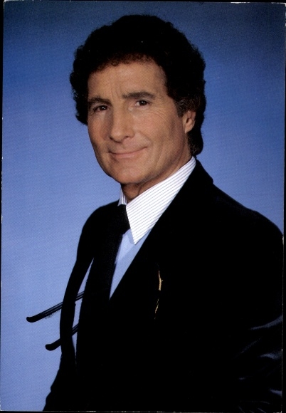 Postcard actor and singer Freddy Quinn, portrait, autograph