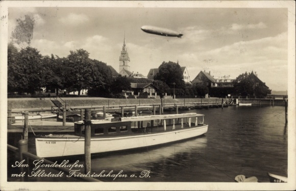 Friedrichshafen aan het Bodenmeer, Zeppelin, Gondelhaven
