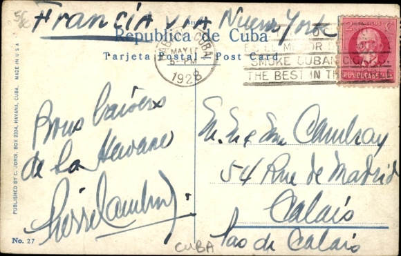 Postcard Kuba, Cuban Landscape
