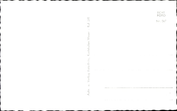 Postcard Aerzen in the Weserbergland, panoramic view of Karlshafen, river, trees, houses
