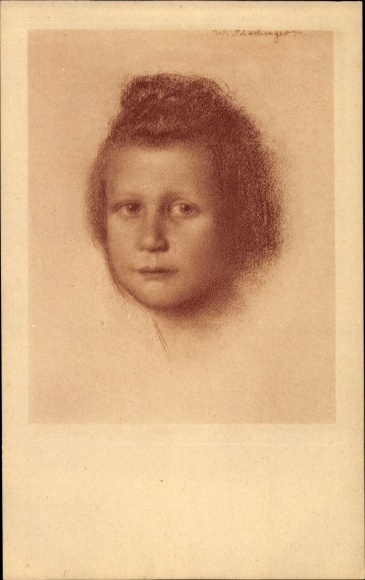Artist PC Schachinger, Walter, girl, portrait