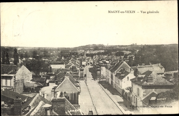 Postcard Magny en Vexin Val-d&#39;Oise, General view