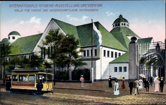 KP Dresden Stare Miasto, Międzynarodowa Wystawa Higieny 1911, Sala Chemii i Przyrządów Naukowych