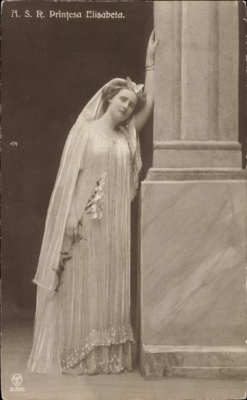 Picture Princess Elisabeth of Romania, portrait