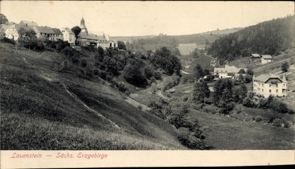 PC Lauenstein Altenberg in the Ore Mountains, panorama