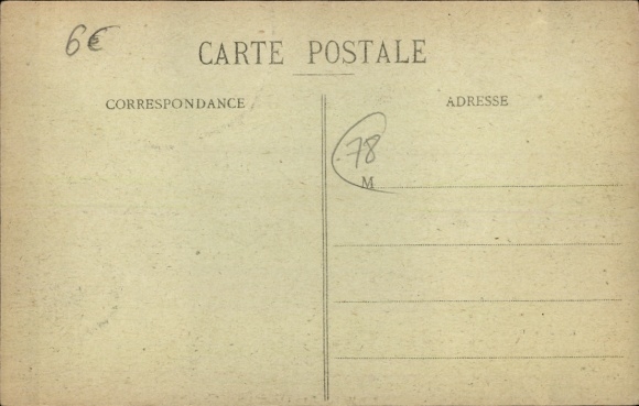 Postcard Rochefort en Yvelines, castle, gardens