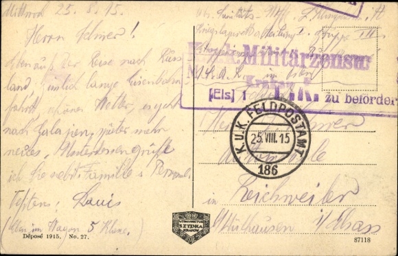 Postcard Kraków Krakow Poland, Slakauer Gasse, tram