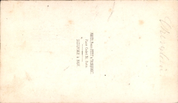 Carte de Visite Luigi Cherubini, Italian composer