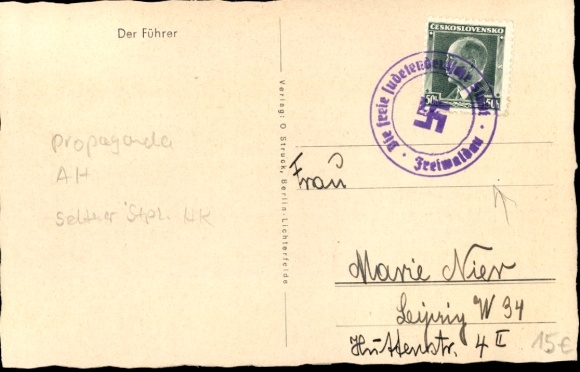 KP Führer i kanclerz Rzeszy Adolf Hitler, portret w mundurze