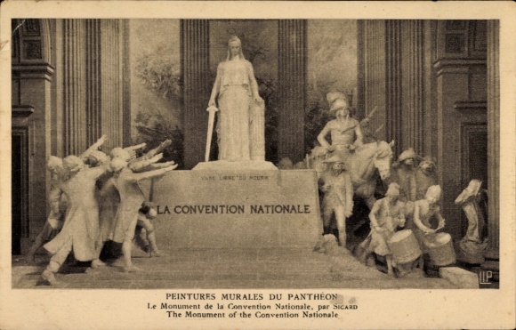 CPA Paris V Panthéon, Monument de la Convention Nationale