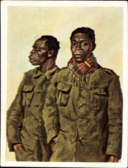 Collection picture The World War, appendix: Our opponents No. 261, Kruneger